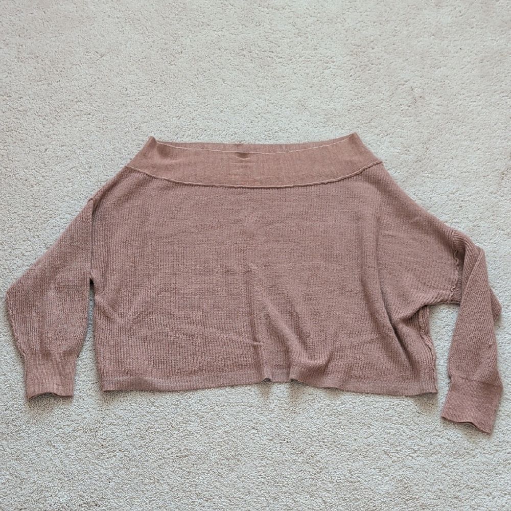 Free People Alana Off The Shoulder Sweater Size M